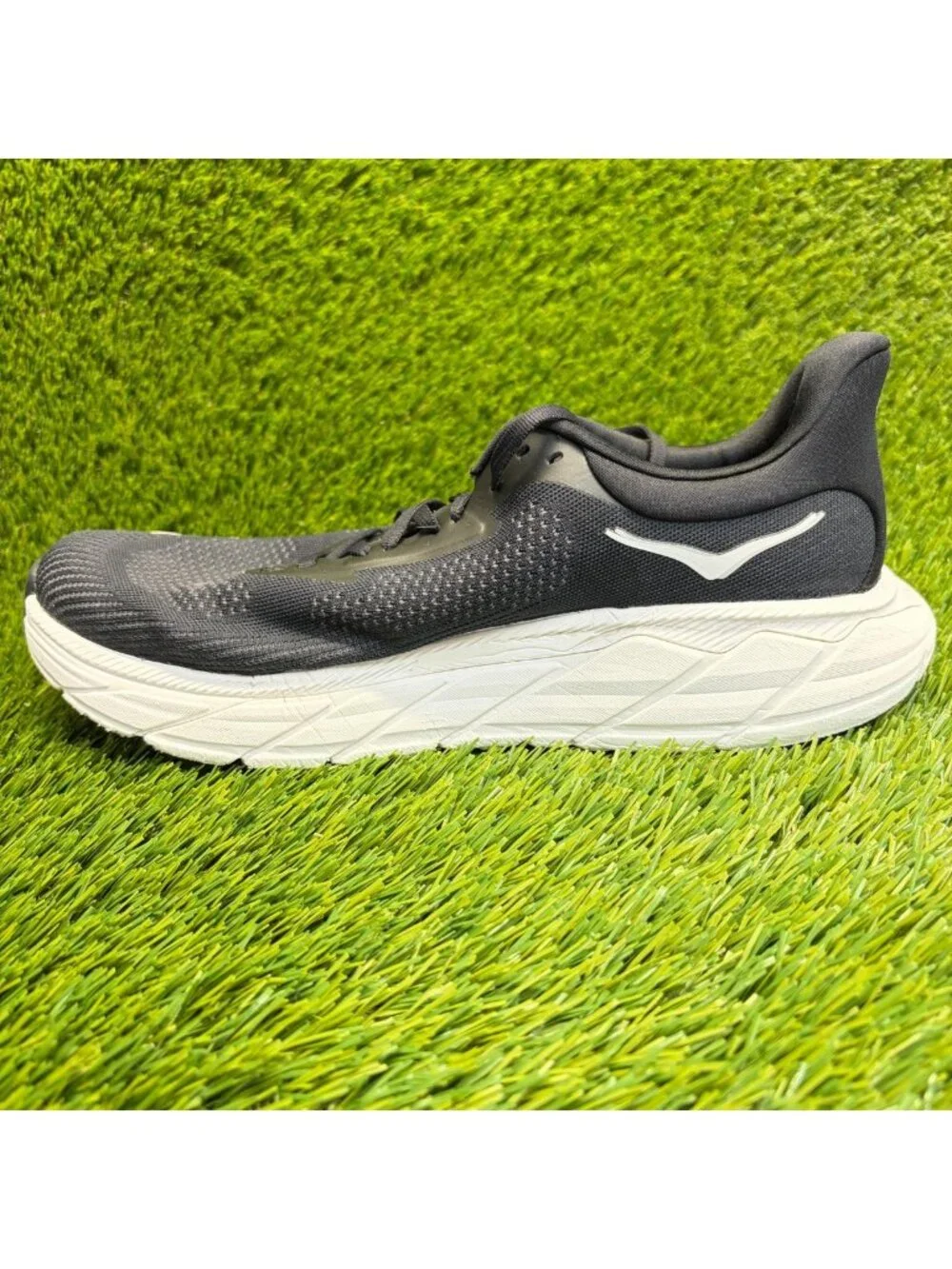 Hoka One One Arahi 7 Womens Size 10D Black White Athletic Running Shoes Sneaker_2